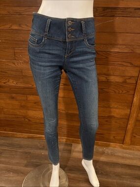 Blue Spice High-Rise Dark Blue Skinny Jeans